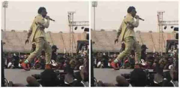 Singer L.A.X Explains Why He Performed In His NYSC Uniform